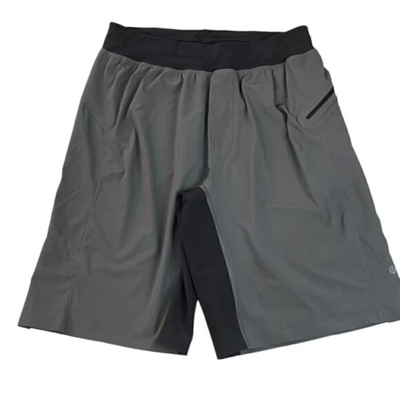 Lululemon Assert Short 10" Linerless Deep Coal - Picture 2 of 13